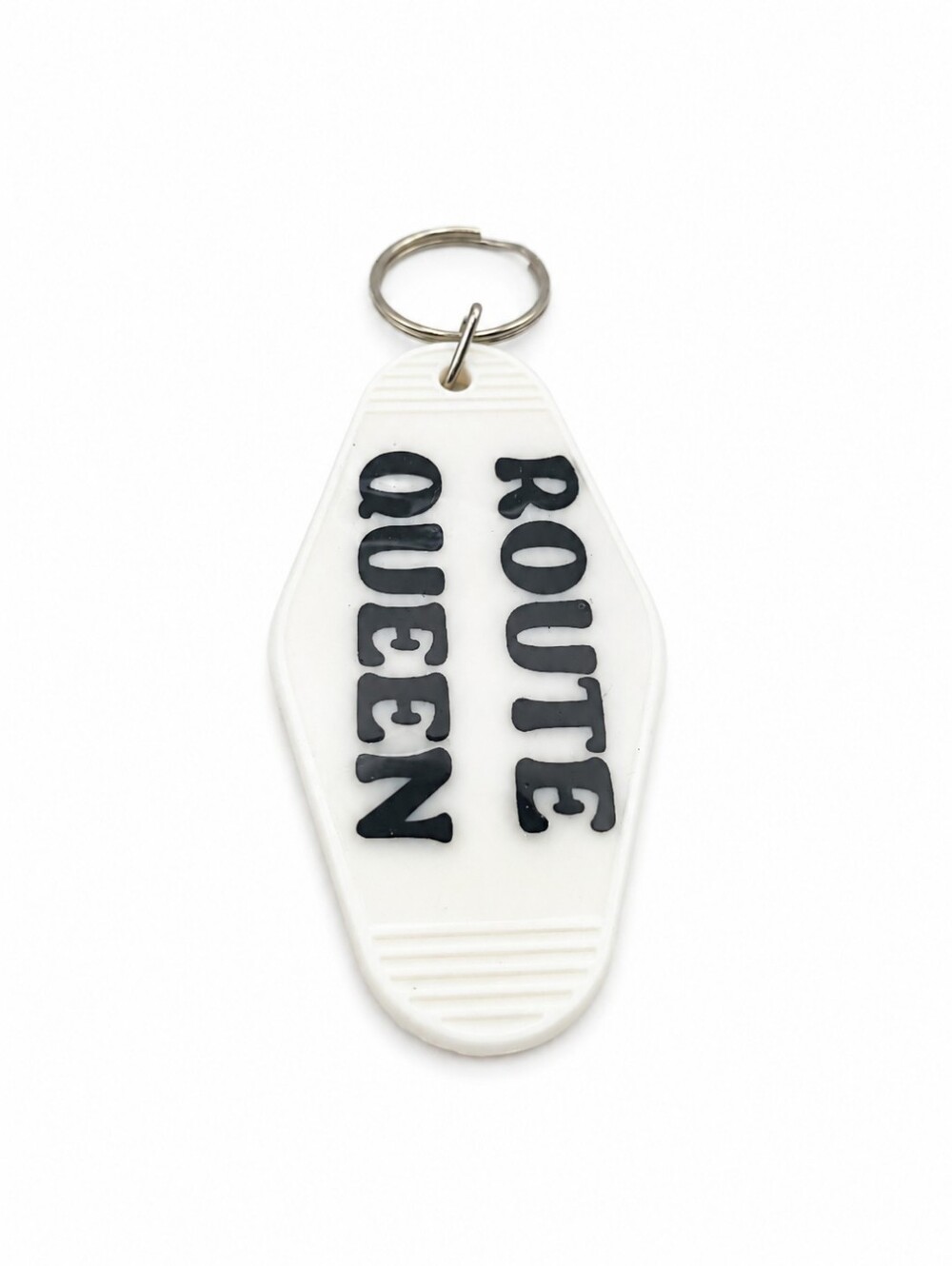 Handmade Route Queen Retro Motel Keychain